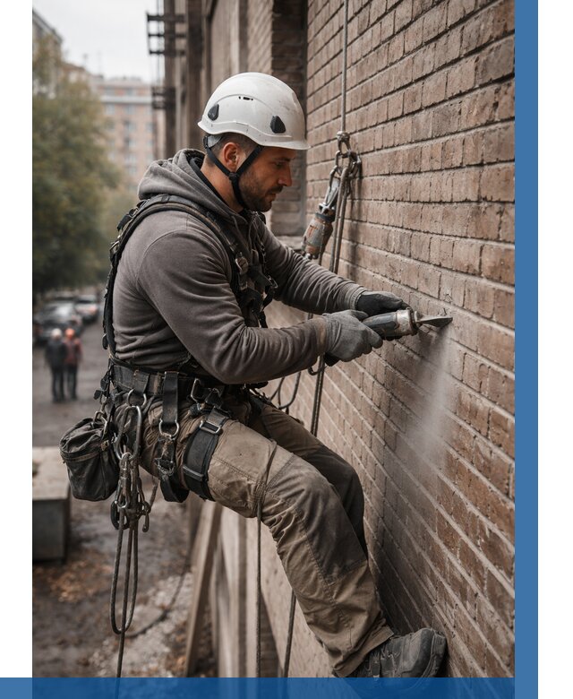 Расшивка кирпичных швов в Щекине от 618 р. | ВЫСОТНИК-Екн