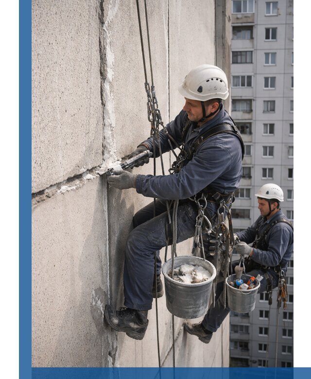 Утепление межпанельных швов в Щекине профессионально и надежно