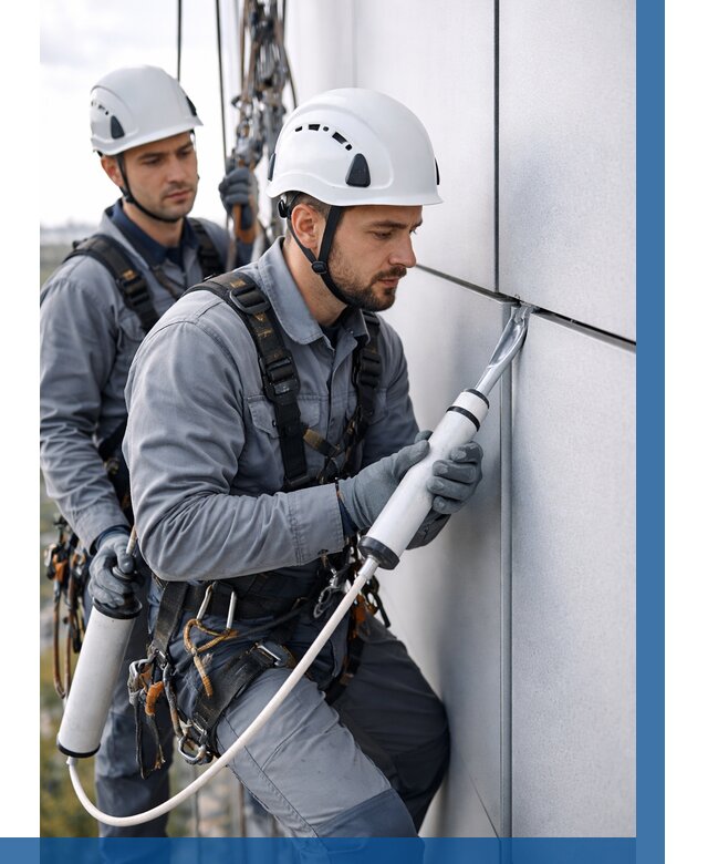 Герметизация швов вилатермом в Щекине от 618 р. | ВЫСОТНИК-Екн