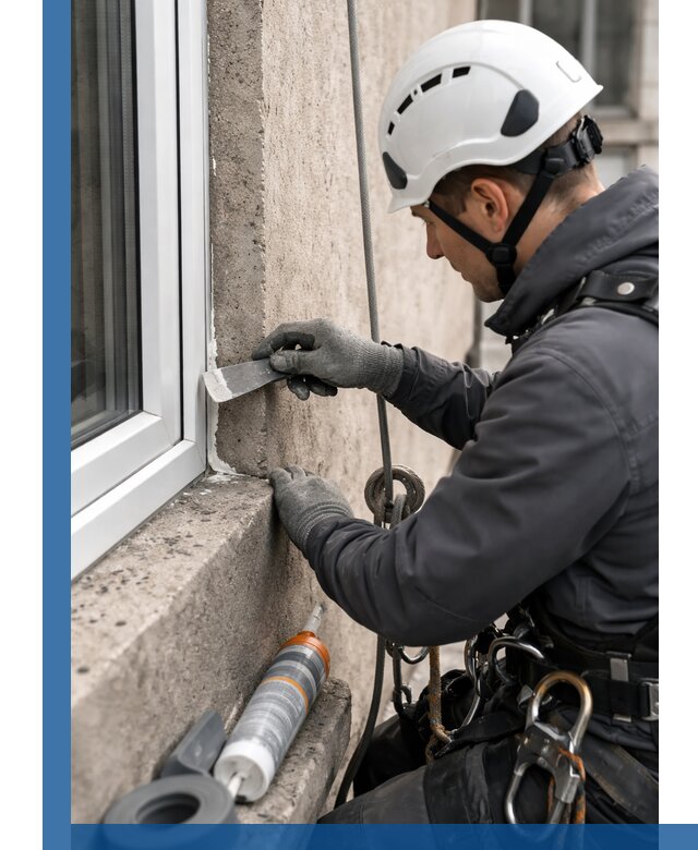 Герметизация монтажных швов окон в Щекине с гарантией качества