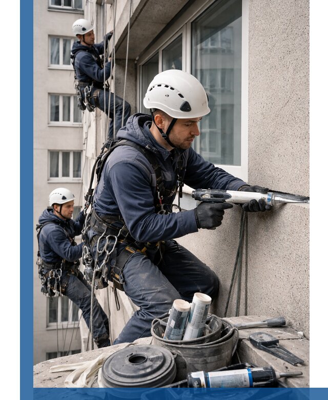 Герметизация швов лоджии в Щекине профессионально и надежно