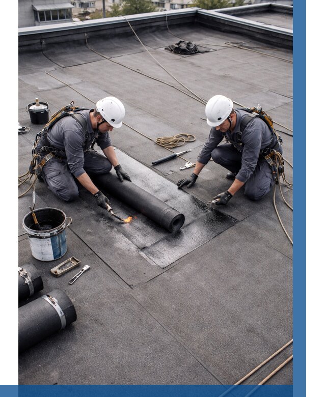 Ремонт мягкой кровли под ключ в Щекине от 720 р. | ВЫСОТНИК-Екн