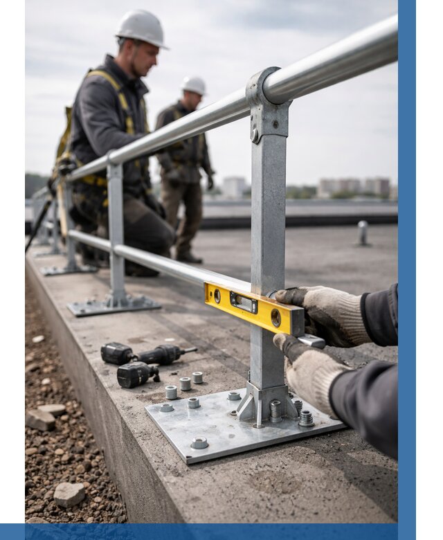 Монтаж кровельного ограждения в Щекине от 1235 р. | ВЫСОТНИК-Екн