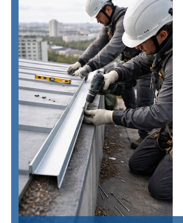 Монтаж капельника на кровле в Щекине с гарантией качества