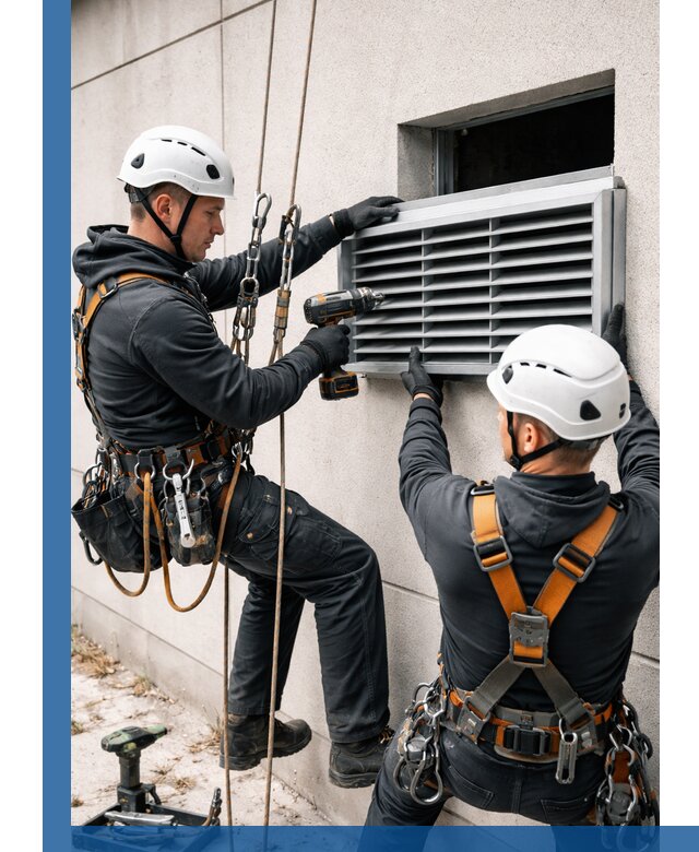 Монтаж вентиляционных решеток в Щекине профессиональный сервис