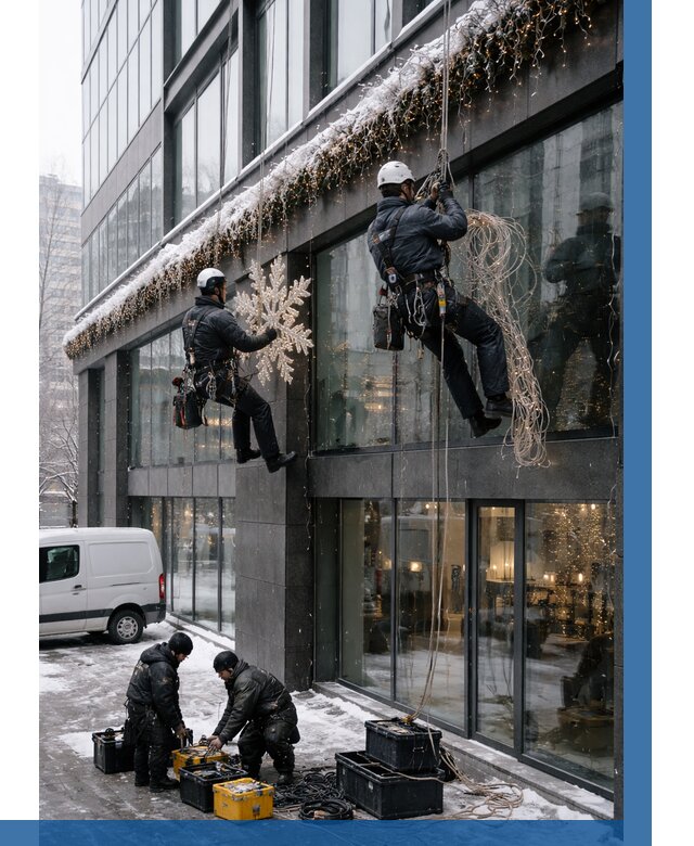 Демонтаж новогоднего оформления в Щекине от 5661 р. | ВЫСОТНИК-Екн