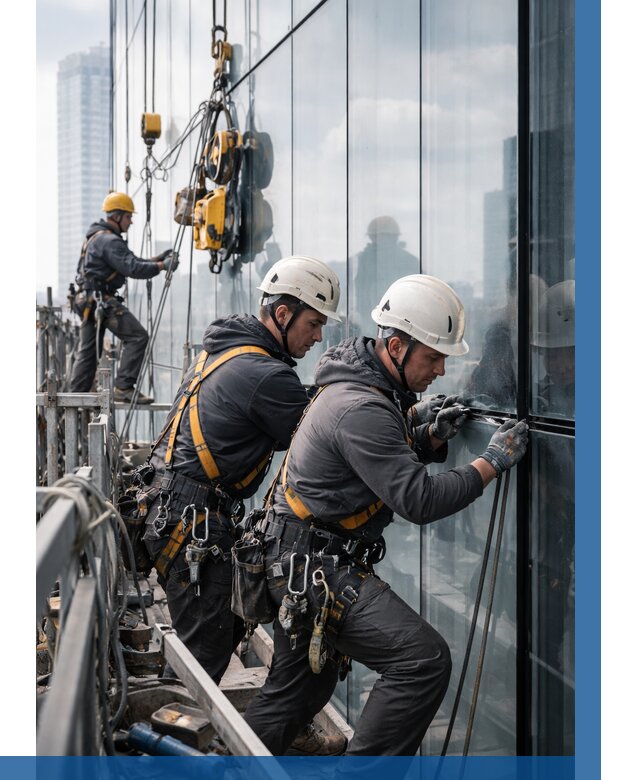 Структурное остекление фасадов в Щекине от 9777 р. | ВЫСОТНИК-Екн