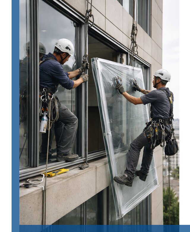 Профессиональная замена стекла в витраже в Щекине с гарантией
