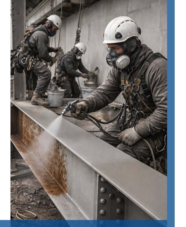 Антикоррозионная покраска металла в Щекине от 720 р. | ВЫСОТНИК-Екн