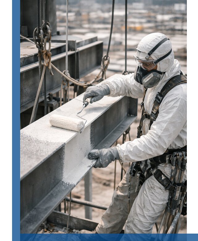 Профессиональная огнезащитная обработка металлоконструкций в Щекине