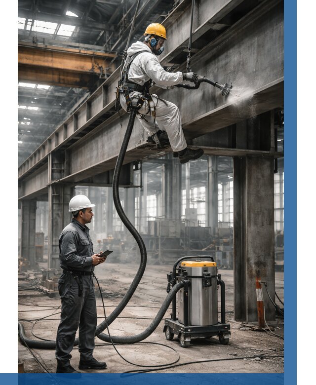 Обеспыливание конструкций в цехе в Щекине от 4323 р. | ВЫСОТНИК-Екн