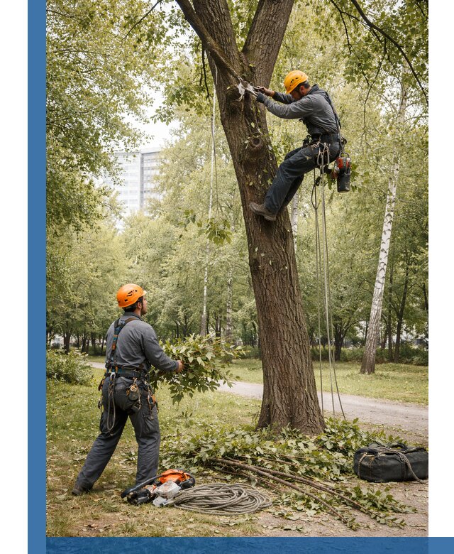 Санитарная обрезка деревьев в Щекине, профессионально и безопасно
