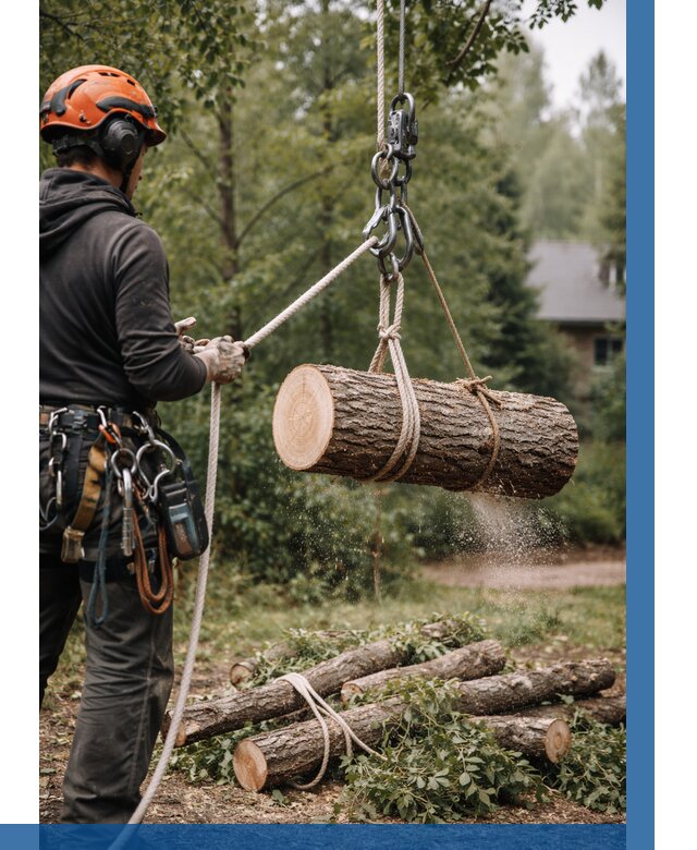 Валка деревьев частями в Щекине от 7719 р. | ВЫСОТНИК-Екн