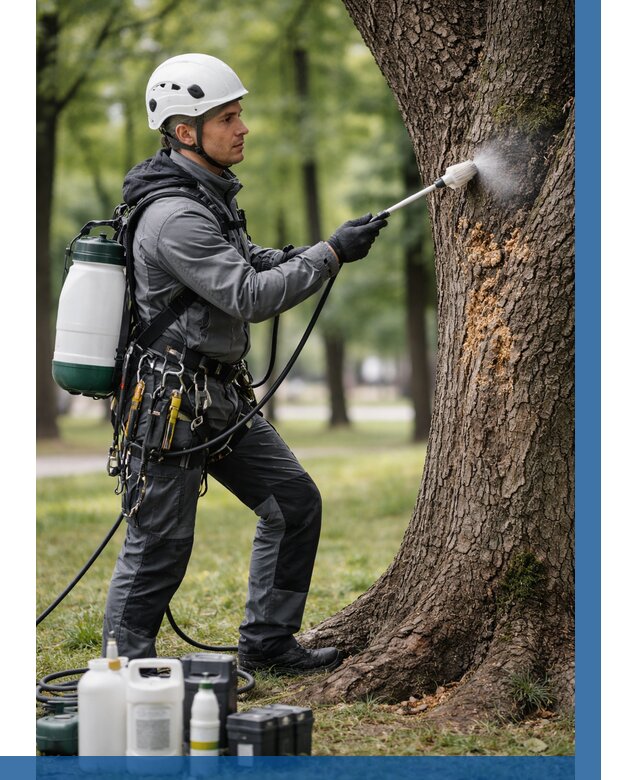 Обработка деревьев от вредителей в Щекине от 4631 р. | ВЫСОТНИК-Екн