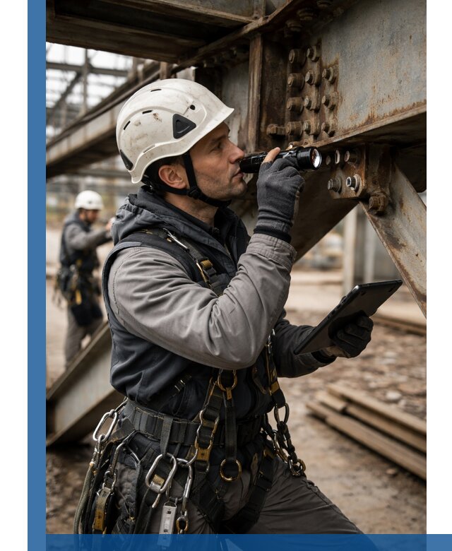 Обследование металлоконструкций и диагностика прочности в Щекине